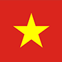 The flag of Vietnam, featuring a large yellow star on a red background. Symbolizing Bylyngo's expertise in providing Vietnamese translation and interpreting services for effective cross-cultural communication.