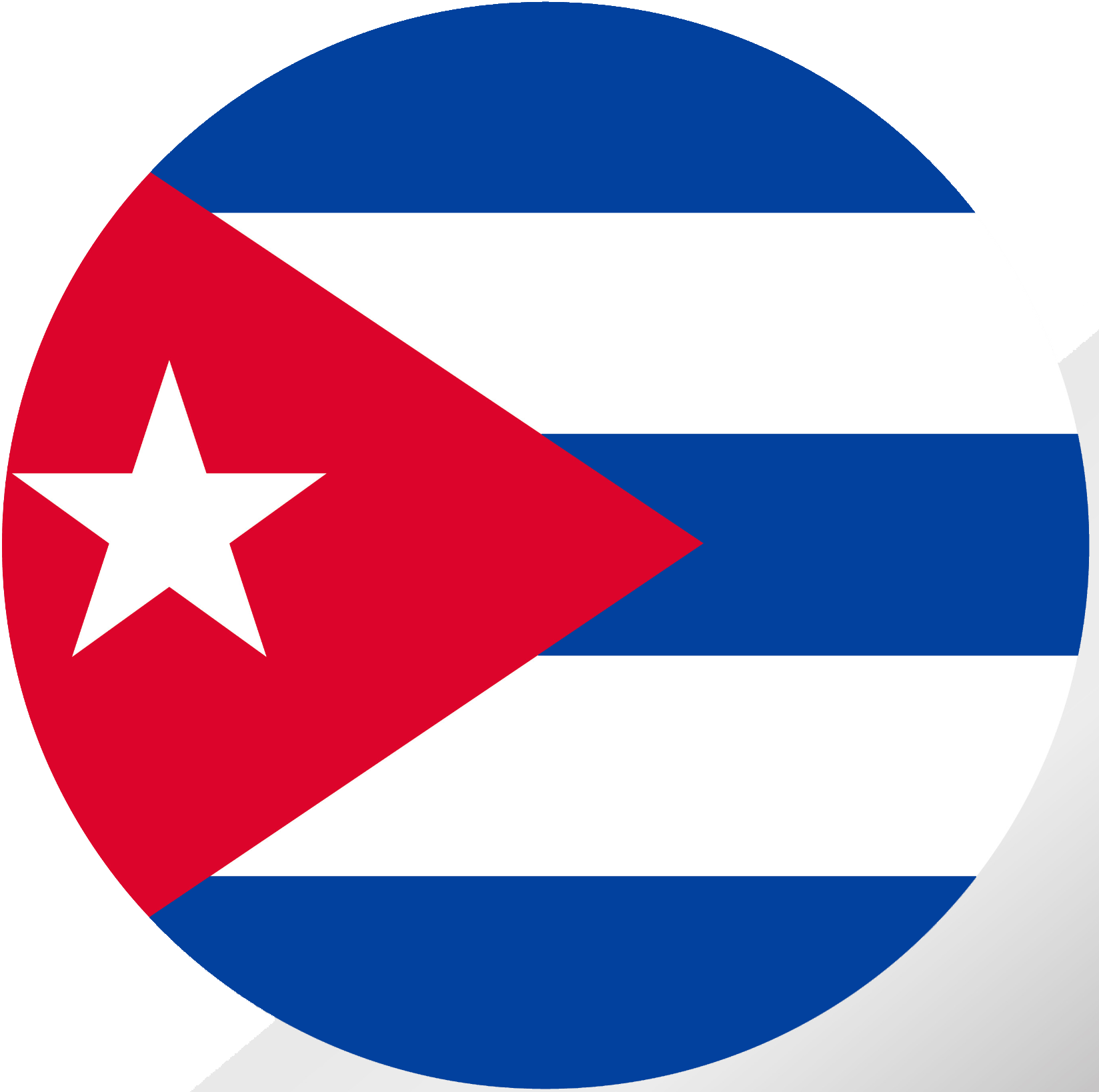 The flag of Cuba, adorned with blue, white, and red stripes, symbolizes the nation's history and revolutionary spirit.